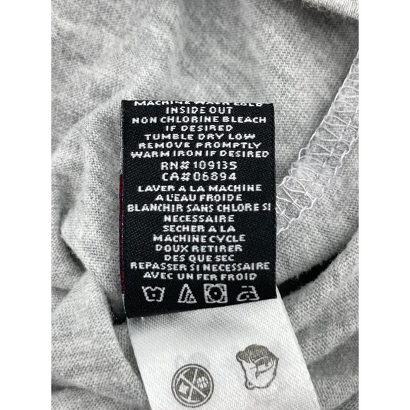 Philadelphia 76ers Basketball Men's Graphic Long Sleeve T Shirt Size XL Gray NBA - Picture 5 of 8